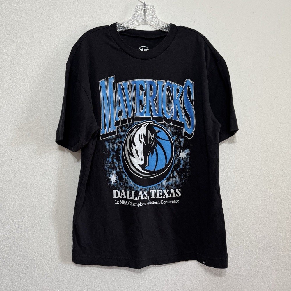 47 Dallas Mavericks 1X NBA Champions Western Conference Mens Size‎ L